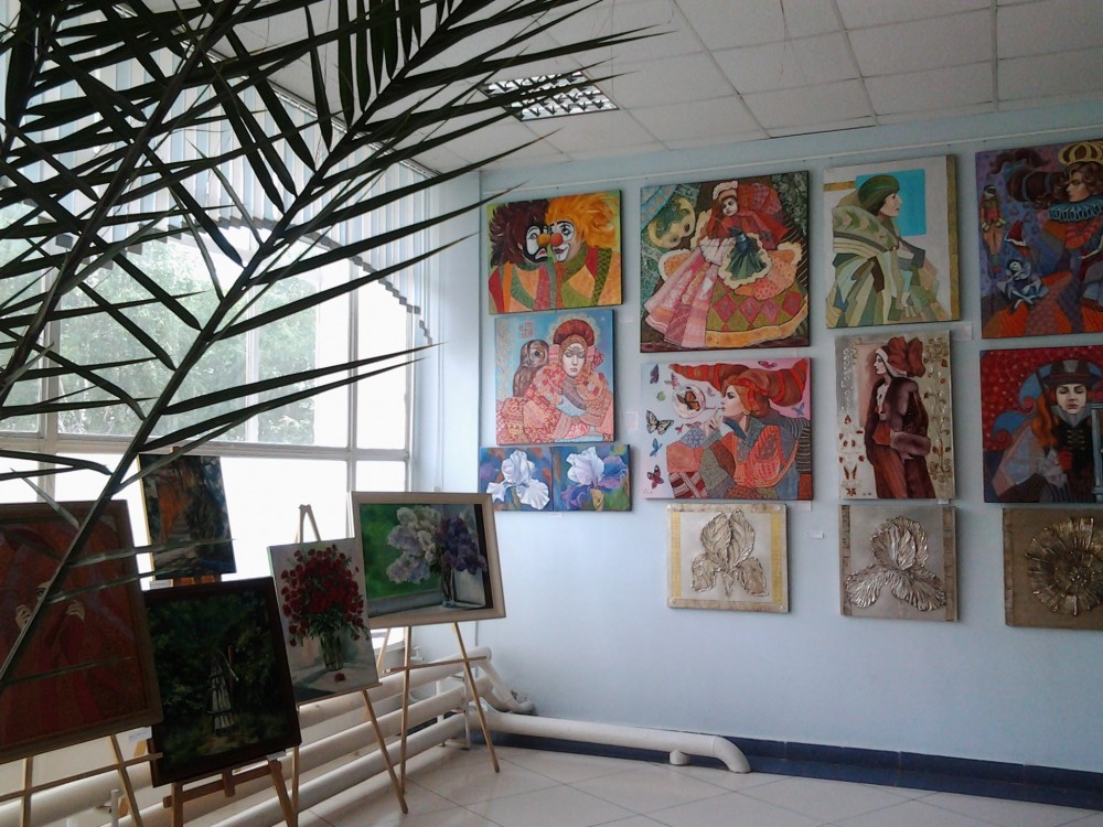 Выставка в СГЭУ г. Самара, июнь-июль 2014